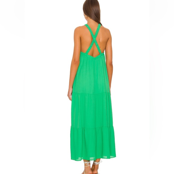 Show Me Your MuMu Green Midi Dress - Picture 3 of 6